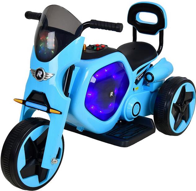 Elektrická dětská trojkolka RACCEWAY®, modrá