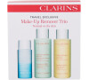 Čisticí mléko Clarins Make-Up Remover Trio, 50 ml