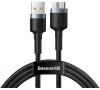 Baseus cafule Cable USB3.0 Male To Micro-B 2A 1m Black+Gray