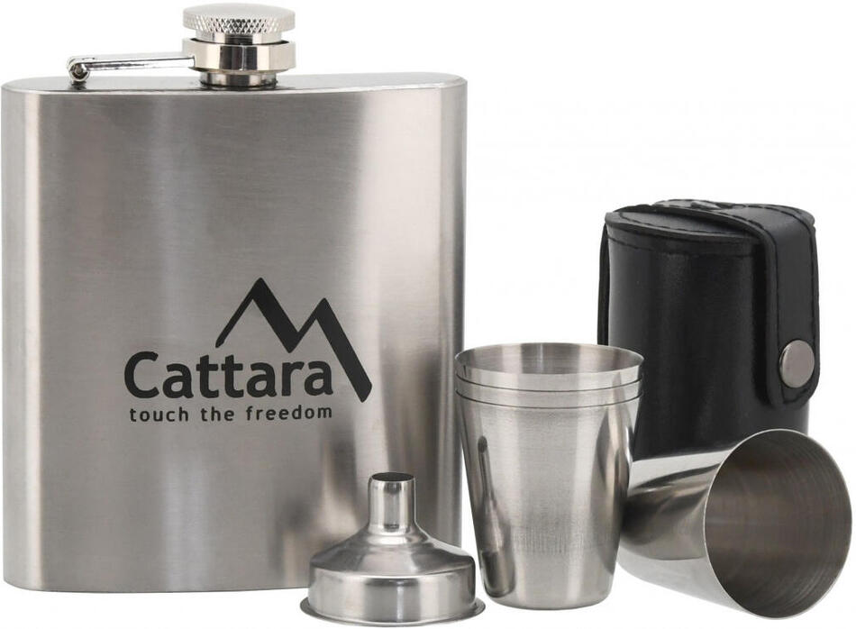 Láhev Cattara placatka 1 + 4 175ml