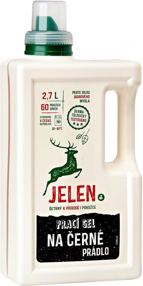 Prací prostředek Jelen black gel 2,7l 60 dávek