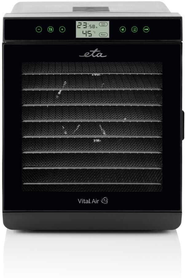 Sušička ovoce ETA Vital Air II 2302 90000, černá