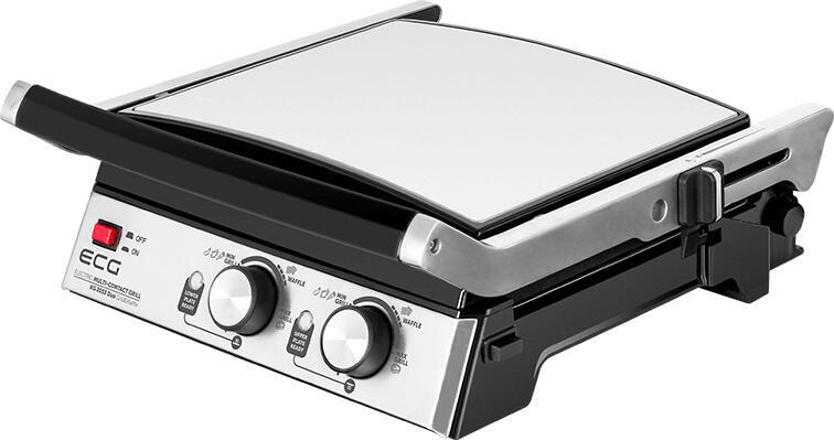 Kontaktní gril ECG KG 2033 Duo Grill & Waffle