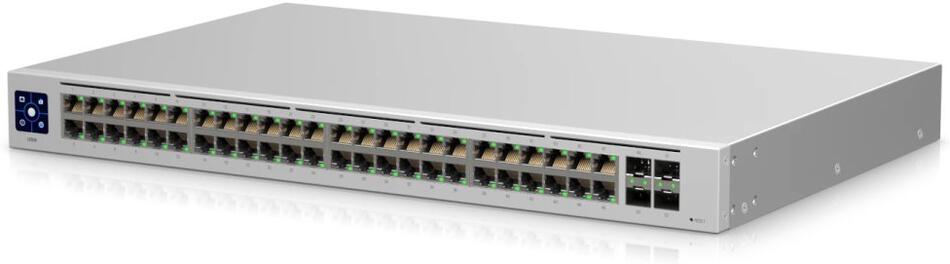 Ubiquiti UniFi Switch 48 - 48x GbE, 4x SFP, Fanless (USW-48)