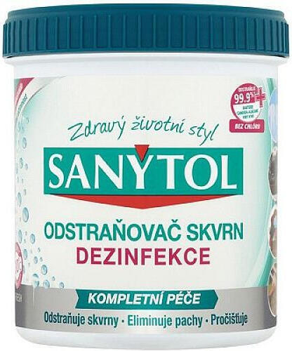 Dezinfekční odstraňovač skvrn SANYTOL 450g