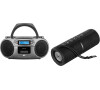 ECG CDR 999 DAB + BTS K1 Black