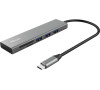 Trust TRUST HALYX FAST USB-C HUB & CARD READER (24191)