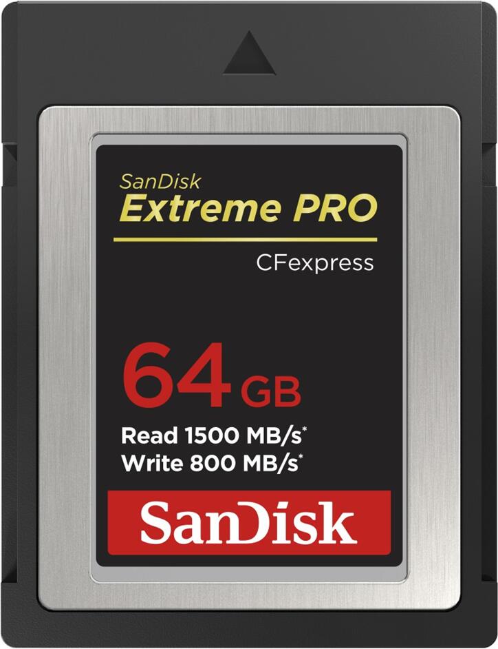 SanDisk Extreme PRO CF expres 64GB, Type B