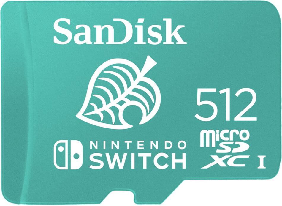 Sandisk Nintendo Switch micro SDXC 512GB 100MB/s A1 C10 V30 UHS-1 U4