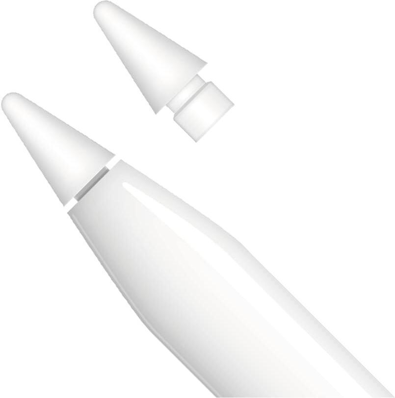 Náhradní hroty FIXED Pencil Tips pro Apple Pencil, 3ks, bílé