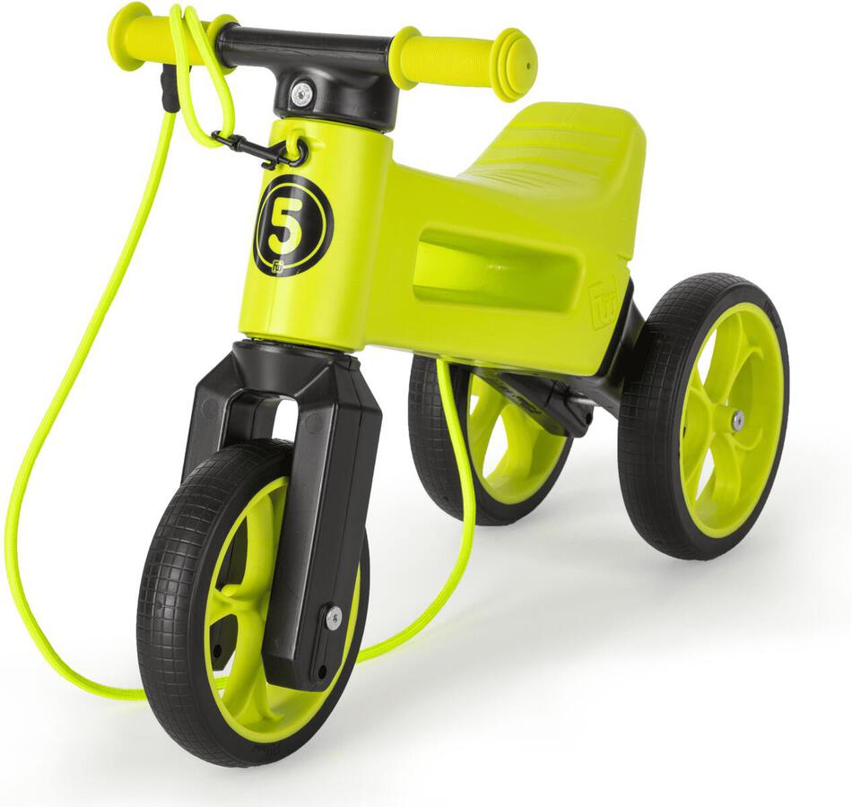 Odrážedlo Funny Wheels Rider SuperSport 2v1 zelené krabice