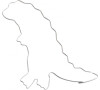Vykrajovačka dinosaurus Orion