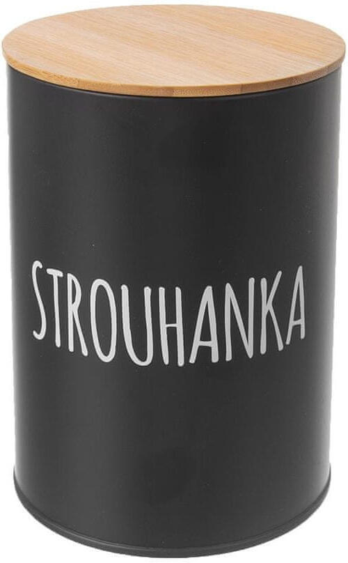 Dóza Orion Strouhanka BLACK, pr. 11 cm