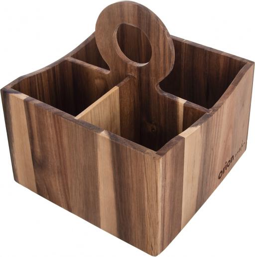 Stojan na příbory WOODEN Orion