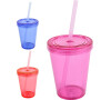 Pohár UH STRAW 0,5l ASS