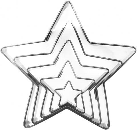Vykrajovačka hvězda sada 5 ks Orion