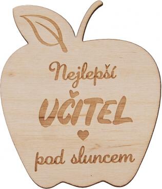 Podtácek NEJLEPŠÍ UČITEL Orion