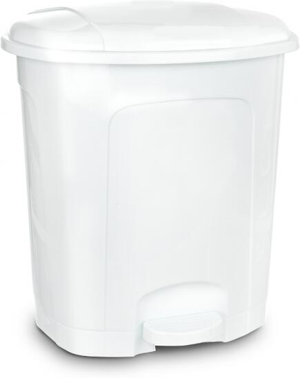 Odpadkový koš Orion 21 l, bílý