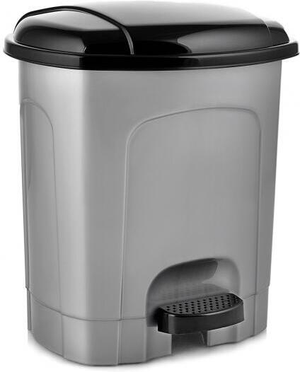 Odpadkový koš Orion 21 l, šedý