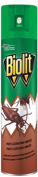BIOLIT sprej proti lezoucímu hmyzu 400ml