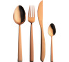Jídelní příbory Copper 24 dílů Orion