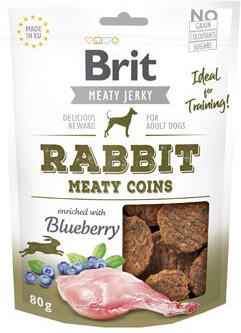 Brit Jerky Rabbit Meaty Coins 80g