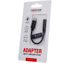 Audio adaptér Forever z USB-C na Jack 3,5mm černý CPA