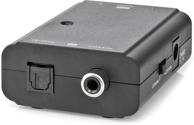Převodník Toslink/2x Cinch NEDIS ACON2509BK