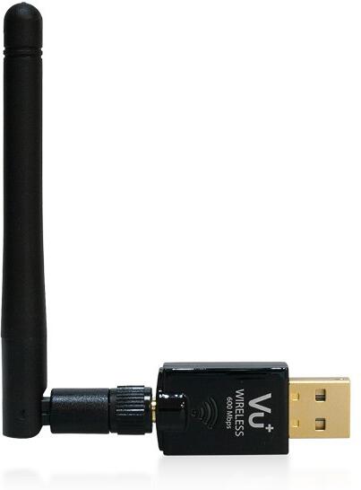 AB-COM vu+ WiFi USB Adapter 600Mbps s antenou (VU+ WIFI 600MBPS ANT)