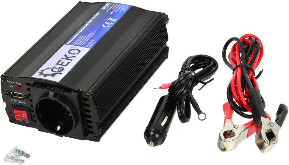 Měnič napětí 24V/230V, 350/700W GEKO