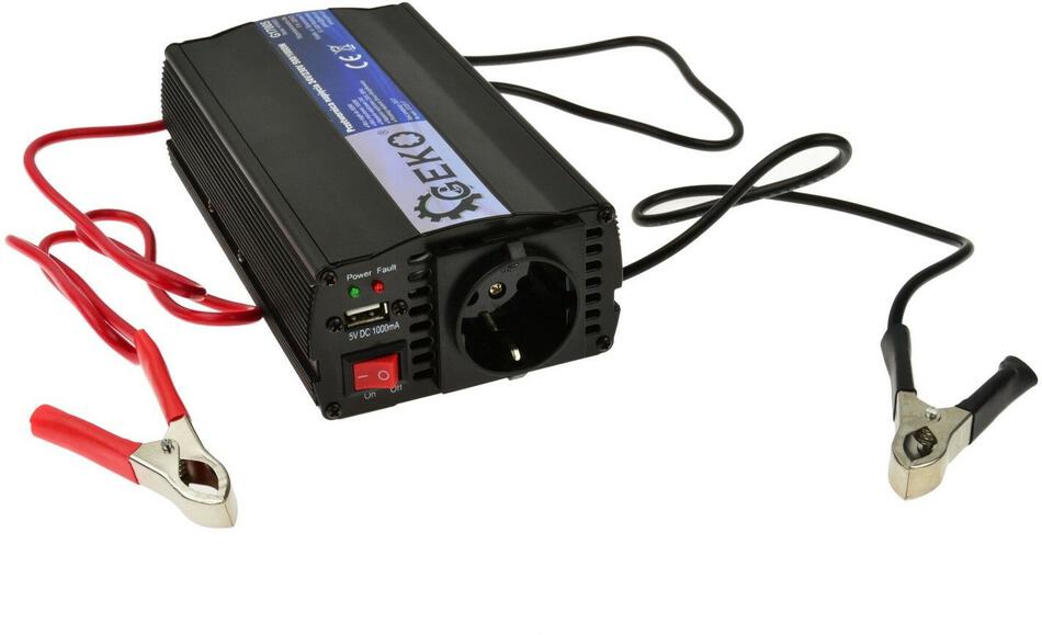 Měnič napětí 24V/230V, 500/1000W GEKO