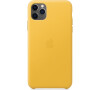 iPhone 11 Pro Max Leather Case - Meyer Lemon / SK (MX0A2ZM/A)