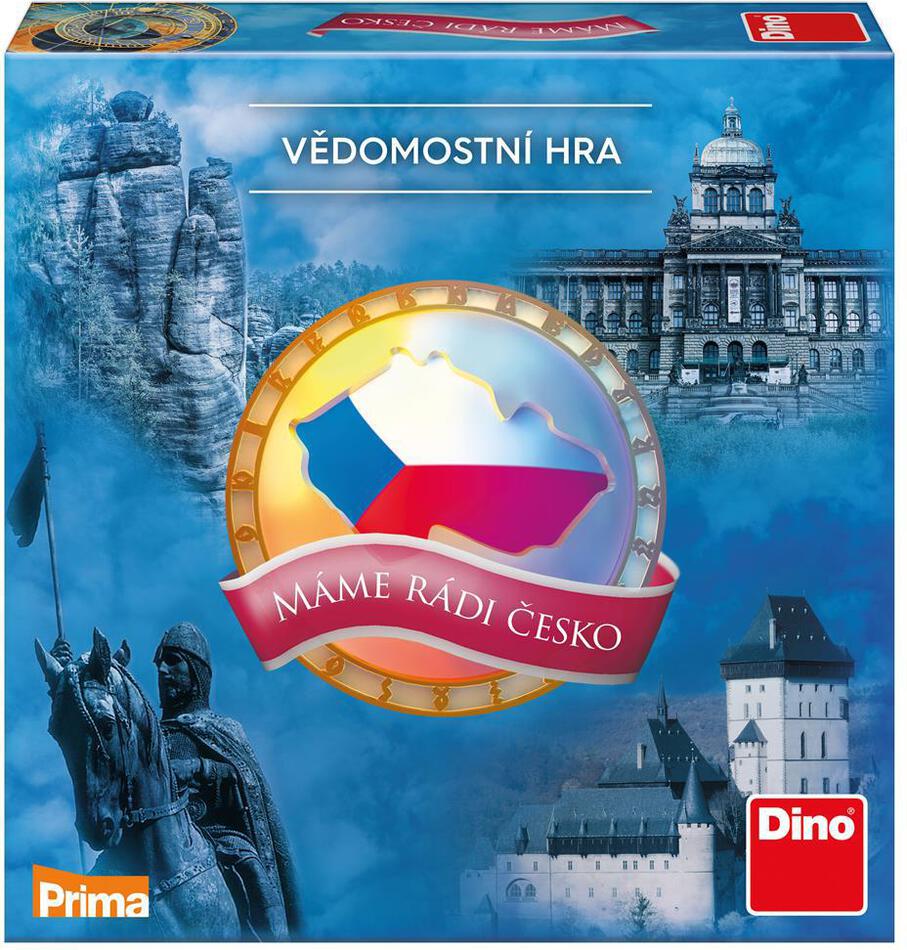 Desková hra Dino Máme rádi Česko