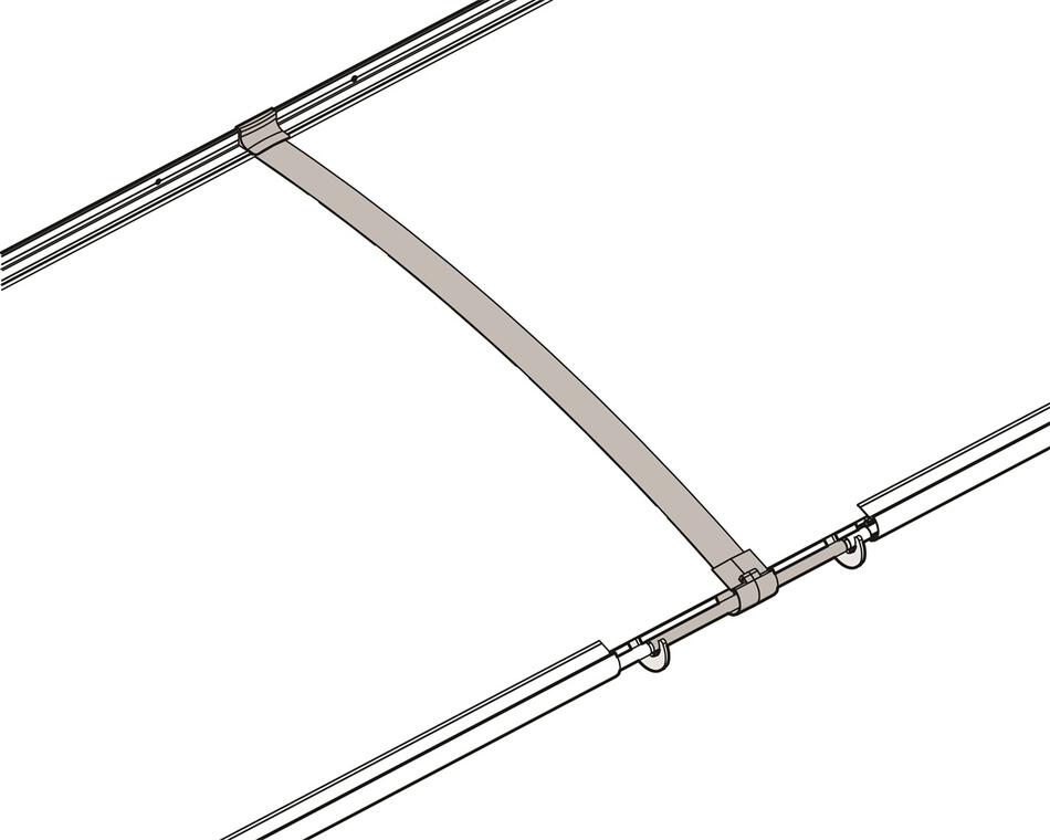 Palram - Canopia Spojovací článek pro Aquila 1500/2050