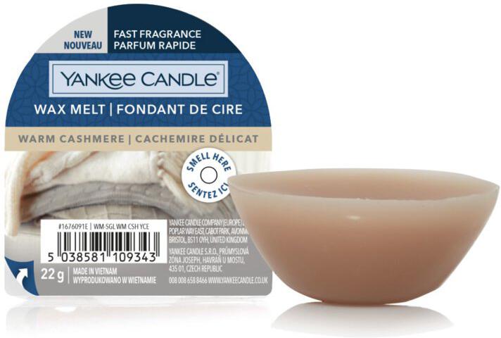 Yankee Candle Warm Cashmere vonný vosk do aromalampy 22,7 g