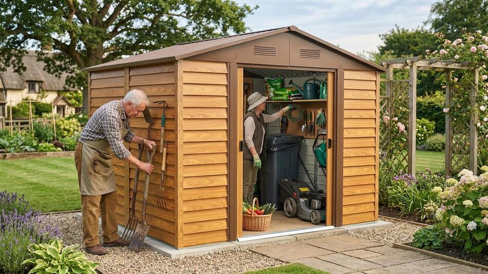Zahradní domek LANITPLAST MAXTORE WOOD 1112 LG2303