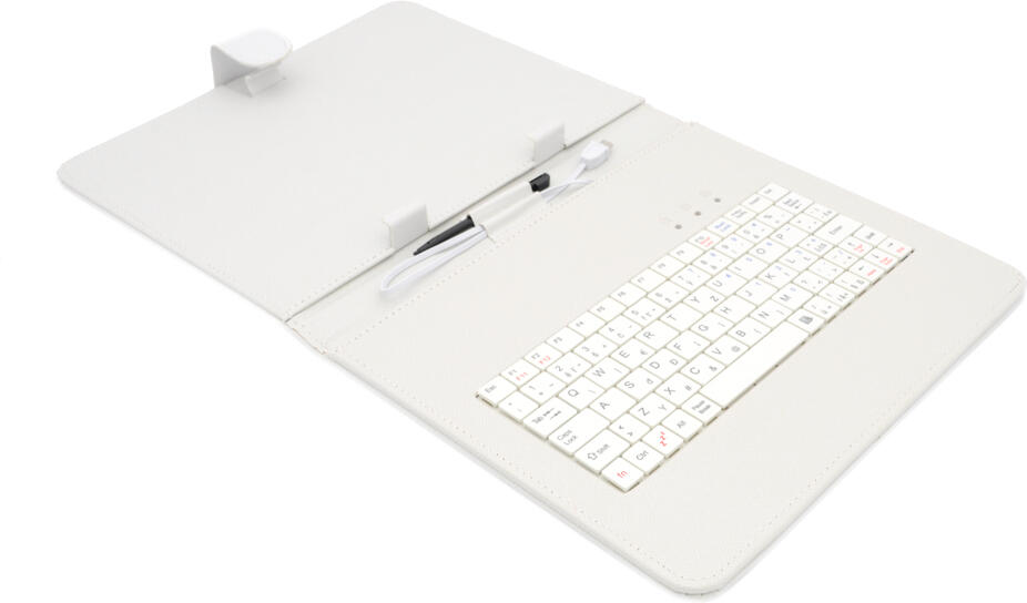AIREN AiTab Leather Case 3 with USB Keyboard 9,7" WHITE (CZ/SK/DE/UK/US.. layout) (Leather Case 3 97W)