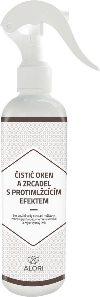Nano čistič oken a zrcadel Alori protimlžící efekt, 250ml
