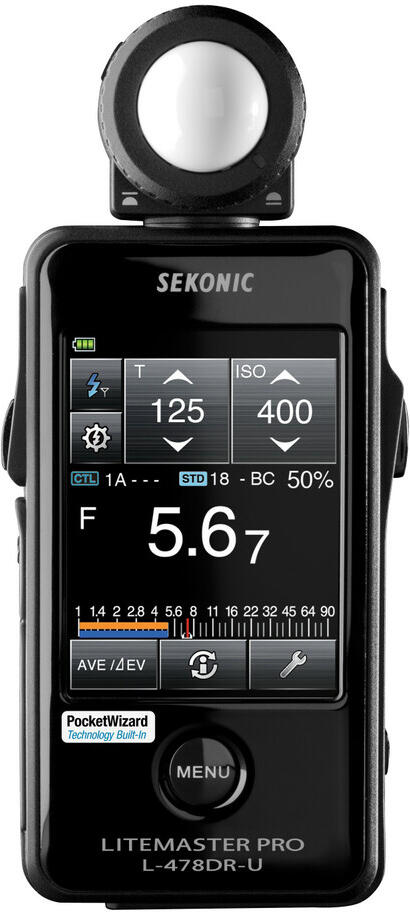 Expozimetr Sekonic L-478 DR LiteMaster PRO pro PocketWizard System Light Meter
