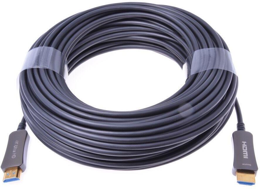 Kabel HDMI High Speed 4K@60Hz + Ethernet 15m, M/M, zlacené konektory
