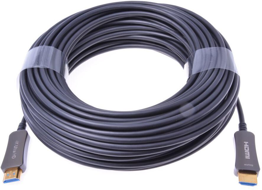 Kabel OEM HDMI 4K@60Hz + Ethernet 20m, M/M, zlacené konektory