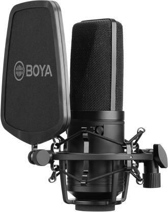 Mikrofon BOYA BY-M1000 2směrový studiový, XLR