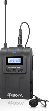 Vysílač BOYA BY-TX8 Pro s klopovým mikrofonem