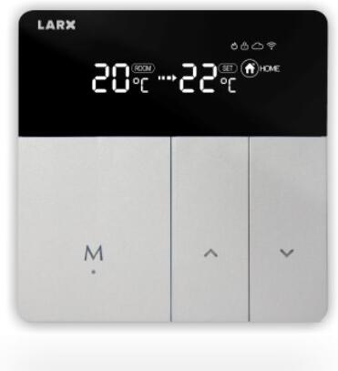 Chytrý termostat LARX Wifi Smartlife 16 A
