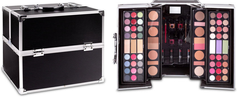 Dekorativní kazeta 2K Super Model Beauty Train Case, 122,6 ml