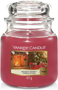 Yankee Candle Holiday Hearth vonná svíčka 411 g