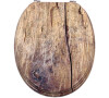 WC sedátko SCHÜTTE Solid Wood MDF