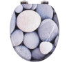 WC sedátko SCHÜTTE Stones Soft Close MDF
