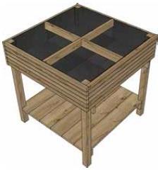 Vyvýšený záhon / truhlík LANITPLAST STILT2 (S7256) LG2386
