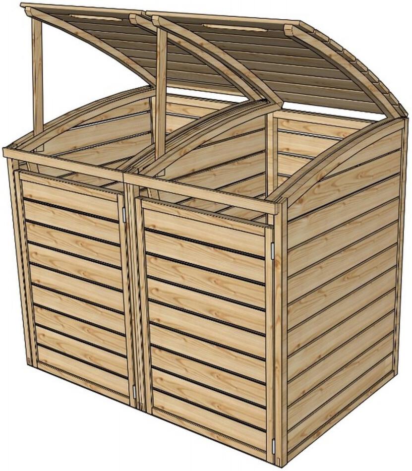 Zahradní úložný box LANITPLAST S752 LG2397